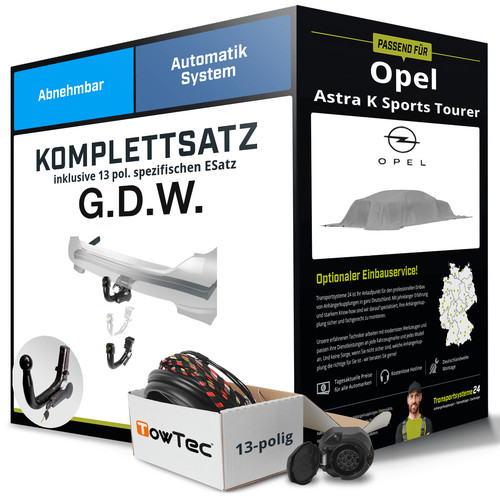 Anhängerkupplungabnehmbar