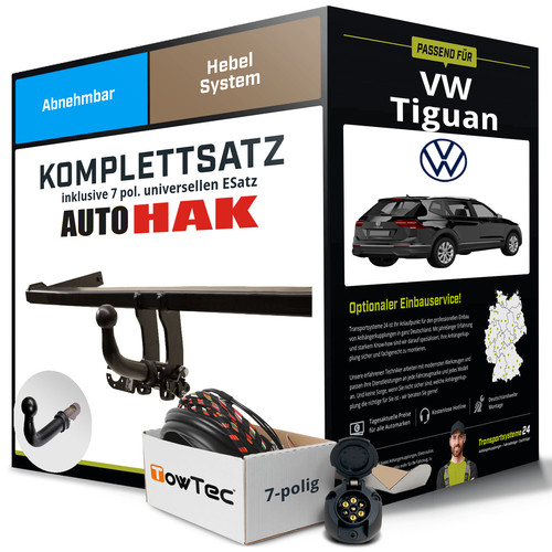 Anhängerkupplung abnehmbar