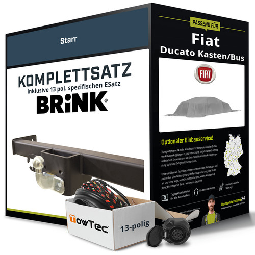 Anhängerkupplung brink starr - brink,