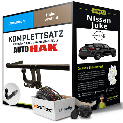 Anhängerkupplung abnehmbar