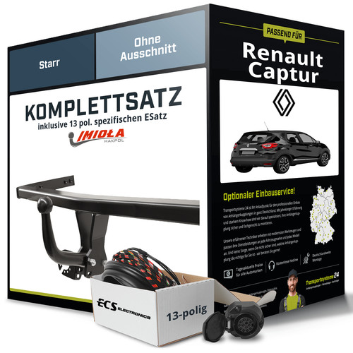 Anhängerkupplung starr für