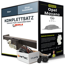 Anhängerkupplung starr für