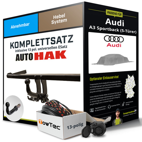 Anhängerkupplung abnehmbar